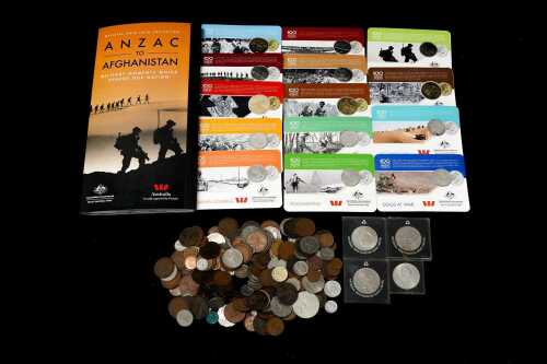 Group of assorted World coins