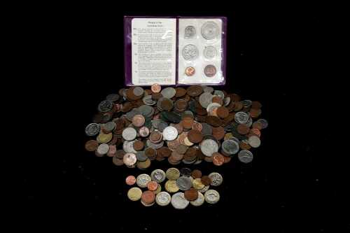 Group of assorted World coins