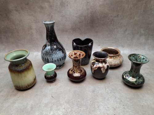Retro ceramic vases