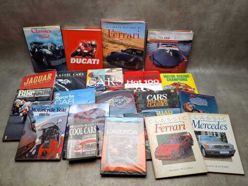 Car and motorbike books