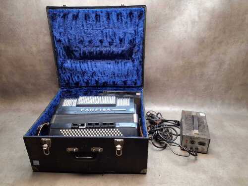 Farfisa Transivox button accordion/organ
