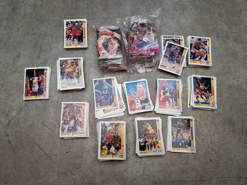 1990s NBA basketball trading cards