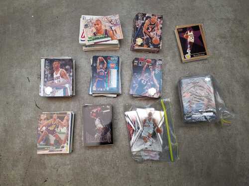 1990s NBA basketball trading cards