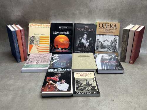 Opera history books, including 'The Soprano: A Cultural History'