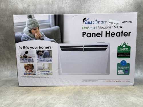 Ausclimate EcoSmart Medium 1500W panel heater