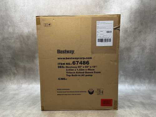 Bestway Tritech queen airbed