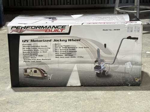 Performance Built 12V motorised jockey wheel