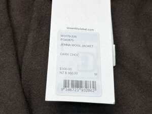 Assembly Label Jenna Wool Jacket size M - 4