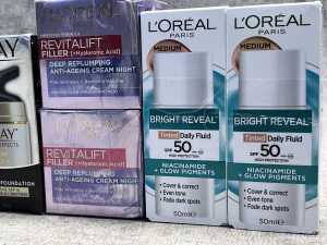 Group of L'Oreal & Olay products - 3