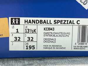 Adidas Handball Spezial C size US 1 Youth - 5