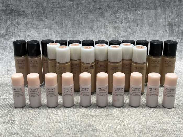 Group of Shiseido makeup