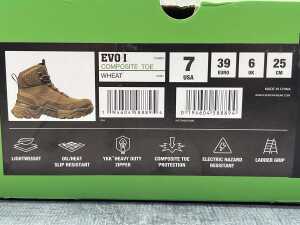 FXD Evo 1 Composite Toe size US 7 Men's - 5