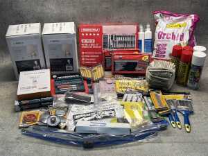 Group of garage products