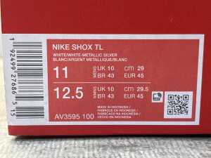 Nike Shox TL size US 11 Men's - 6
