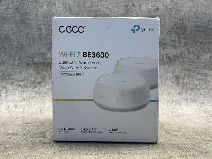 TP-Link Deco BE3600 Wi-Fi 7 system 2 pack