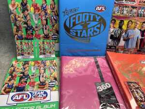 Group of card collector albums - 2