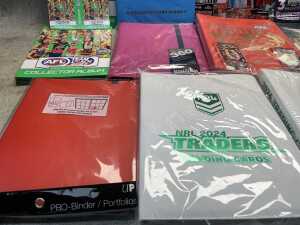 Group of card collector albums - 4