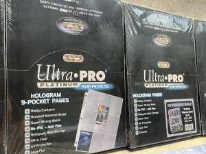 Group of card collector sleeves - 2