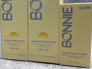 Group of Bonnie tanning products - 3