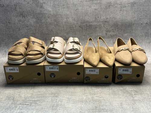 Four pairs of Novo Shoes size 10