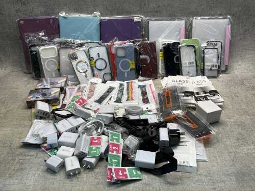 Group of phone & tablet accessories