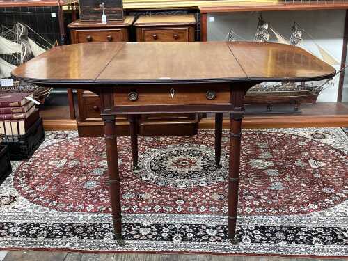Regency mahogany Pembroke table