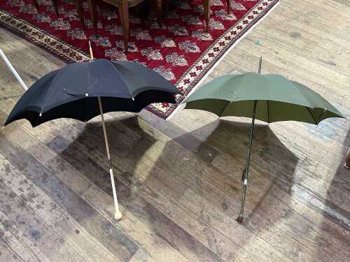 Two Victorian parasols