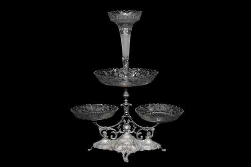 Antique WMF silver plated epergne