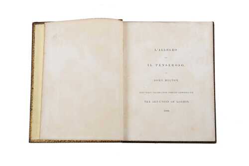 John Milton's L'Allegro and Il Penseroso, 1848