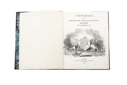 Victories of the Duke of Wellington, engravings by Richard Westall, 1819