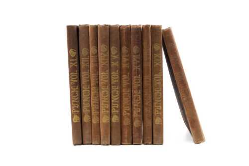 Punch almanacks volumes XI to XX, 1846 to 1851