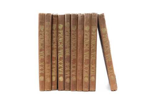 Punch almanacks volumes XXI to XXX, 1851 to 1856