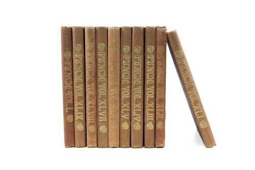Punch almanacks volumes XLI to L, 1861 to 1866