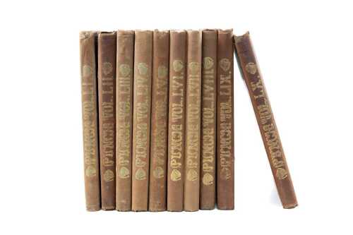 Punch almanacks volumes LI to LX, 1866 to 1871