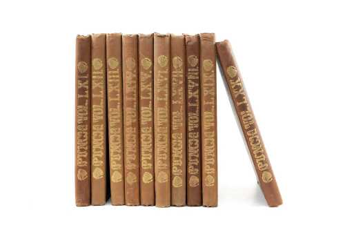 Punch almanacks volumes LXI to LXX, 1871 to 1876