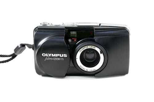 Olympus Mju Zoom 115 point and shoot film camera