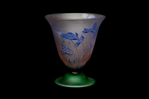 Orrefors 'Graal Glas' 1917 glass vase