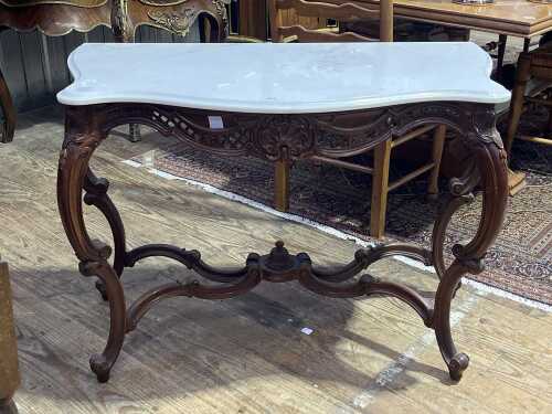 French style console table
