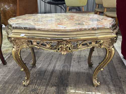 French style coffee table