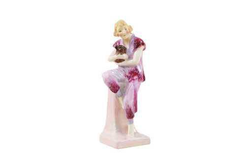 Royal Doulton 'Lido Lady' porcelain figure