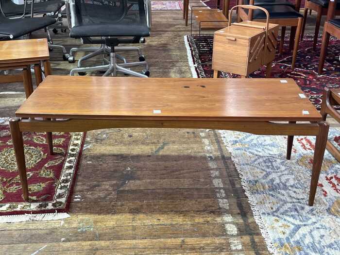 Australian mid-century teak coffee table