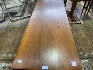 Australian mid-century teak coffee table - 4