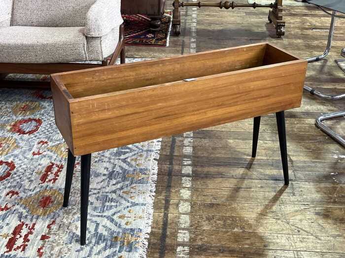 Mid-century teak planter box