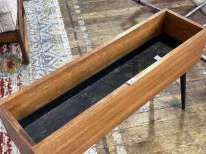 Mid-century teak planter box - 2