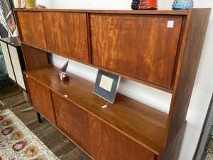 Mid-century teak highboard - 2