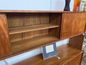 Mid-century teak highboard - 3