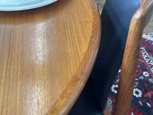 Parker 88 mid-century teak seven piece dining suite - 4