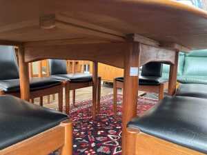 Parker 88 mid-century teak seven piece dining suite - 5