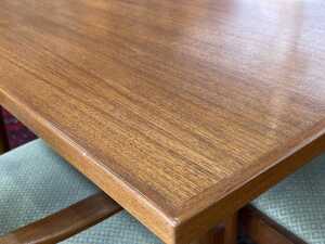 Parker 88 mid-century teak seven piece dining suite - 6