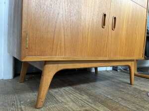 Noblett mid-century teak bureau - 5